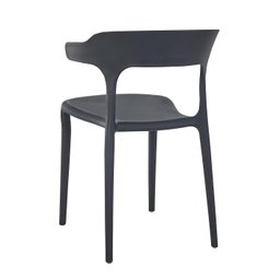 Kit 4 Cadeiras de Jantar Garden Luxo Preta Resistente - 5