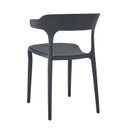 Ver imagem 5 de Kit 4 Cadeiras de Jantar Garden Luxo Preta Resistente