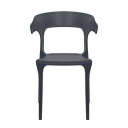Kit 4 Cadeiras de Jantar Garden Luxo Preta Resistente - 3