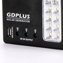 Ver imagem 4 de Luminária Placa Solar Lanterna Usb Carrega Celular 3 Lâmpadas Emergência