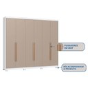 Ver imagem 7 de Guarda-roupa 6 Portas 6 Gavetas Brescia