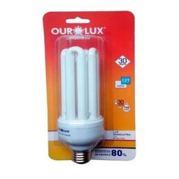 Kit 5 Lâmpadas Econômicas 80% 4u 110v Branca - Ouro Lux - 4