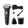 Maquina De Barbear Aparador Pelos Elétrico Corta Cabelo 3 Em 1 Kemei - 4