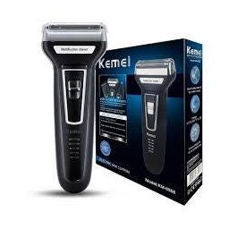 Maquina De Barbear Aparador Pelos Elétrico Corta Cabelo 3 Em 1 Kemei - 2
