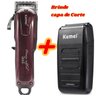 Maquina Cortar Cabelo Profissional Kemei 2600 + Shaver Kemei 1102 - 11