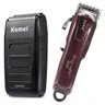Maquina Cortar Cabelo Profissional Kemei 2600 + Shaver Kemei 1102 - 1