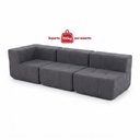 Ver imagem 7 de Sofá Modular 3 Lugares com Canto Kappesberg Boucle Titanio