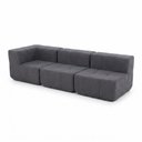 Ver imagem 4 de Sofá Modular 3 Lugares com Canto Kappesberg Boucle Titanio