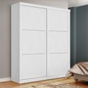 Ver imagem 4 de Quarto de Solteiro Completocom Bicama, Guarda-Roupa 2 Portas e Escrivaninha Life Espresso Móveis
