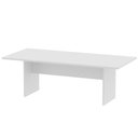 Ver imagem 1 de Mesa de Escritório Diretor Reunião Me4190 Branco - Tecno Mobili
