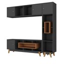 Ver imagem 2 de Estante Home para TV até 65 Polegadas com 3 Portas Concept Yescasa
