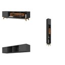 Ver imagem 4 de Estante Home para Tv até 65 Polegadas com 3 Portas Concept Yescasa