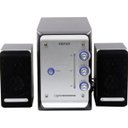 Ver imagem 2 de Caixa de Som 2.1 com Subwoofer 28W Rms E3100 Preto/Prata