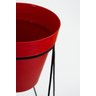Suporte Tripé Com Vaso P - Vermelho - 1