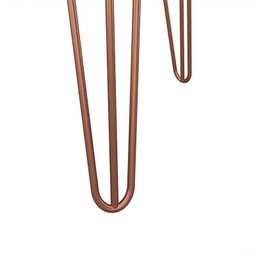 Mesa de Centro Redonda Pés de Ferro 67 X 67 X 38 Evolution Patrimar Cinamomo - 3