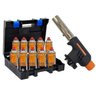 Kit 10 Lata Gás Para Fogareiro E Maçaricos Camping + Maleta - 1