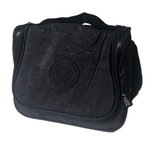 Kit Mochila + Lancheira Térmica Reb Bonbon Gliter Preto - 8