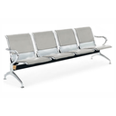 Ver imagem 1 de Cadeira Longarina 4 Lugares com Estofado Colors