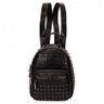 MOCHILA WJ MEDIA PU SPIKES PRETA FEMININA REF: WJ45231 - UN - Preto - 1