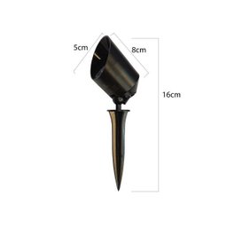 Luminária Spot LED Espeto para Jardim Lâmpada Cob Luz Quente 7W - 2