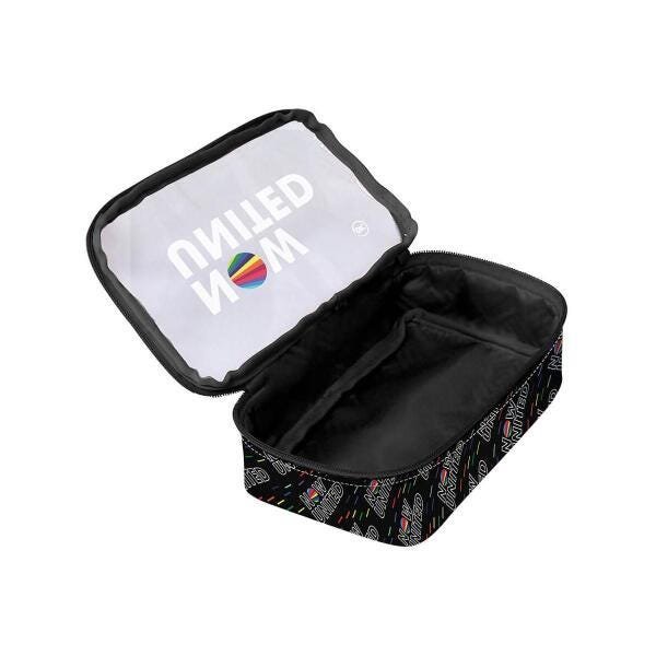 Kit Mochila Branca E Estojo Preto Now United Cristal Passeio - 6