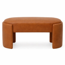 Ver imagem 3 de Recamier Decorativo Puff Fly 75cm Cama Solteiro Estofados:Marrom/Courino Sintético