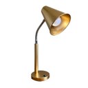 Ver imagem 6 de Abajur Luminária de Mesa Flexível Moderno Vintage Interruptor Decoração Casa Sala Quarto Escritório