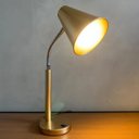 Ver imagem 4 de Abajur Luminária de Mesa Flexível Inclinado com Interruptor de Alumínio Bivolt