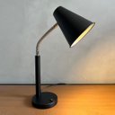 Ver imagem 1 de Abajur Luminária de Mesa Flexível Moderno Vintage Interruptor Decoração Casa Sala Quarto Escritório