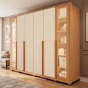 Ver imagem 1 de Guarda-Roupas Casal Trento 100% MDF 6 Portas e 6 Gavetas