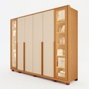 Ver imagem 3 de Guarda-Roupas Casal Trento 100% MDF 6 Portas e 6 Gavetas