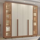 Ver imagem 1 de Guarda-Roupas Casal Salvatore 100% MDF Tuboarte 6 Portas e 6 Gavetas