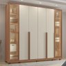 Guarda-Roupas Casal Salvatore 100% MDF Tuboarte 6 Portas e 6 Gavetas - 1