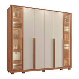 Guarda-Roupas Casal Salvatore 100% MDF Tuboarte 6 Portas e 6 Gavetas - 4