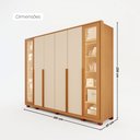 Ver imagem 4 de Guarda-Roupas Casal Trento 100% MDF 6 Portas e 6 Gavetas