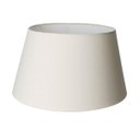 Ver imagem 1 de Cúpula de Abajur 23x30x40cm Tecido Algodão Soquete Nacional Ref 33