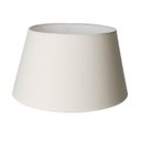 Ver imagem 2 de Cúpula Clássica de Abajur Luminária 23x30x40cm de Tecido Algodão Soquete Nacional Ref 33