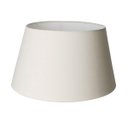 Ver imagem 1 de Cúpula Clássica de Abajur Luminária 23x30x40cm de Tecido Algodão Soquete Nacional Ref 33