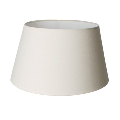 Cúpula Clássica de Abajur Luminária 23x30x40cm de Tecido Algodão Soquete Nacional Ref 33