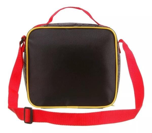 Kit Mochila Carros Mc Queen Com Rodas Lancheira E Estojo - 5