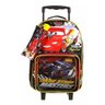 Kit Mochila Carros Mc Queen Com Rodas Lancheira E Estojo - 2