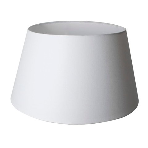 Cúpula Clássica de Abajur Luminária 23x30x40cm de Tecido Algodão Soquete Nacional Ref 33