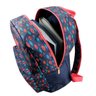 Kit De Mochila De Costa Com Estojo Escolar Azul E Rosa City - 2