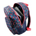 Ver imagem 2 de Kit De Mochila De Costa Com Estojo Escolar Azul E Rosa City