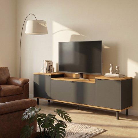 Rack para TV até 40 Polegadas 3 Portas MDF