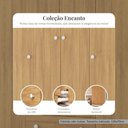Ver imagem 4 de Jogo de Quarto Infantil com Minicama Montessoriana e Guarda-Roupa Encanto Multimóveis MP4840 Branco