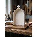 Ver imagem 4 de Capela Cantinho da Oração 24cm MDF + Estrutura 3D | Decoração Religiosa para Casa