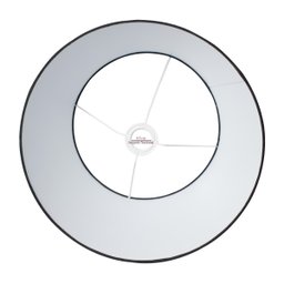 Cúpula Abajur Luminária de Tecido Algodão Soquete Nacional Ref 33 Preto - 3