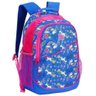 Mochila Unicórnio Costas Polister Importada - Azul - 1