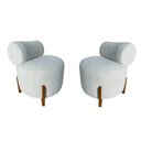 Ver imagem 1 de Kit 2 Poltronas Decorativa Mônaco Linho Bege